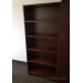 Mahogany 72" 5 Shelf Bookcase with Adjustable Shelves
